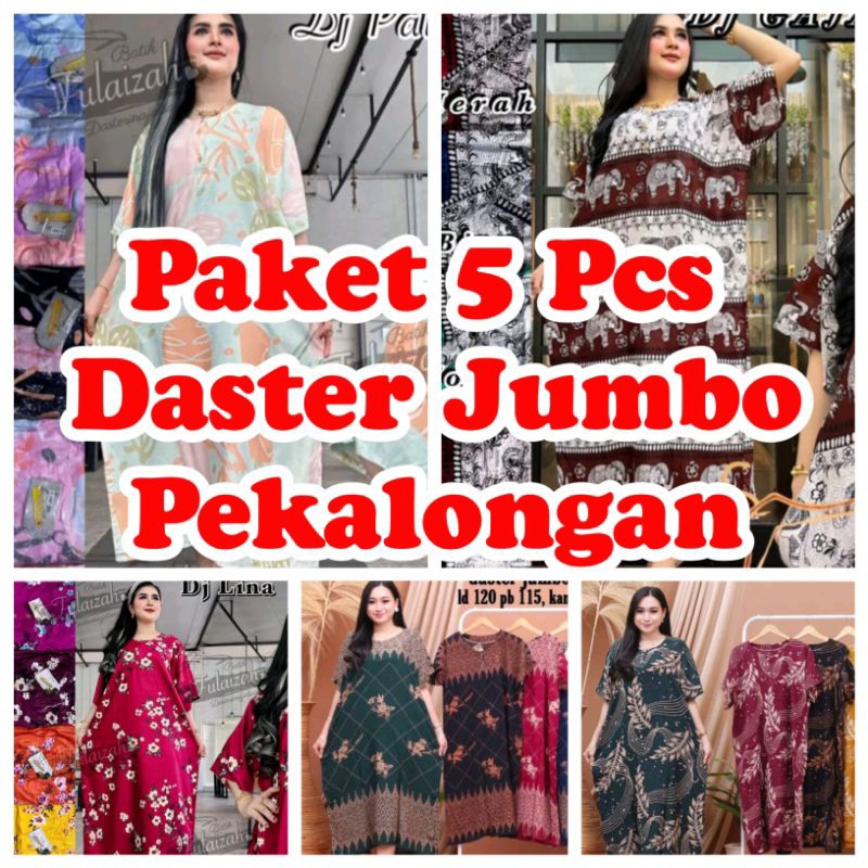 CUCI GUDANG  Paket bundling Daster Jumbo Soloan Cabut Kekinian Pekalongan