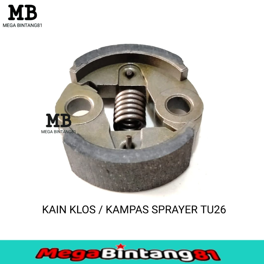 kanpas kampas sprayer TU26 ONLY clutch shoes sprayer TU26 kain klos sprayer TU26 ONLY