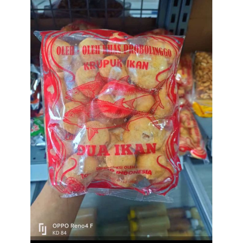 

Krupuk ikan tenggiri dua ikan