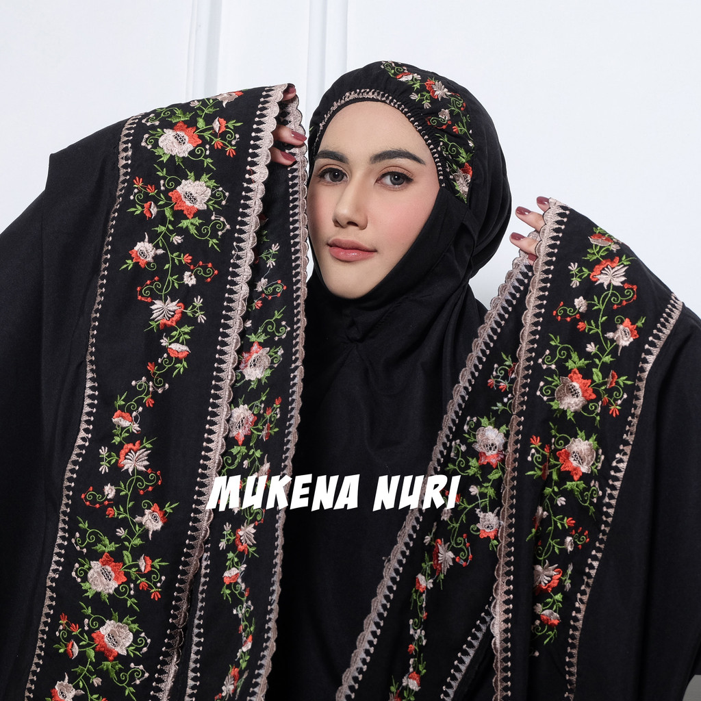 Mukena Vaseena Dewasa Katun Premium Bordir Jumbo Mewah Terbaru