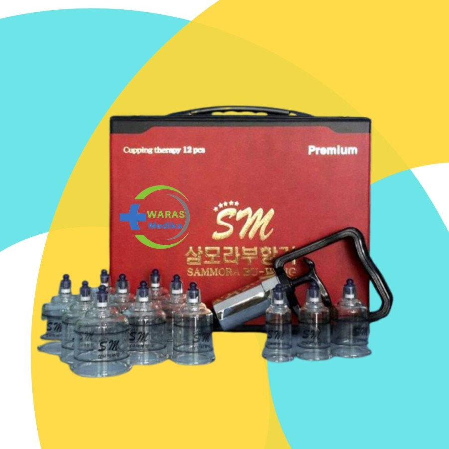 Alat kop, Kop Angin Samora isi 12 \ alat bekam samora isi 12 premium