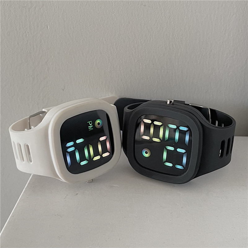 T&amp;Y Jam Tangan Digital LED Rubber Pria Wanita 6795 Strap Rubber Electronic Unisex Fashion Import Tahan Air Electronic Fashion Couple Anak Remaja Import Murah