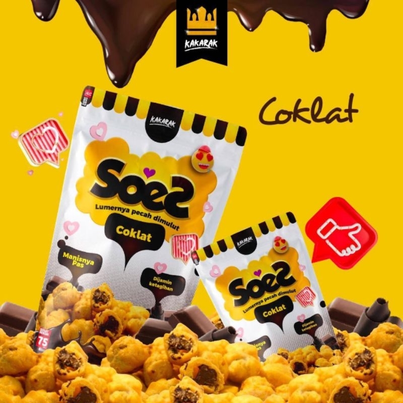 

Kakarak-Soes Lumer 75gr COKLAT