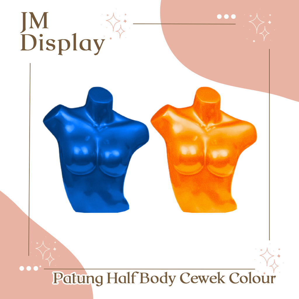 Patung Manekin Setengah Badan Underware Pakaian Dalam Perempuan Cewek Wanita