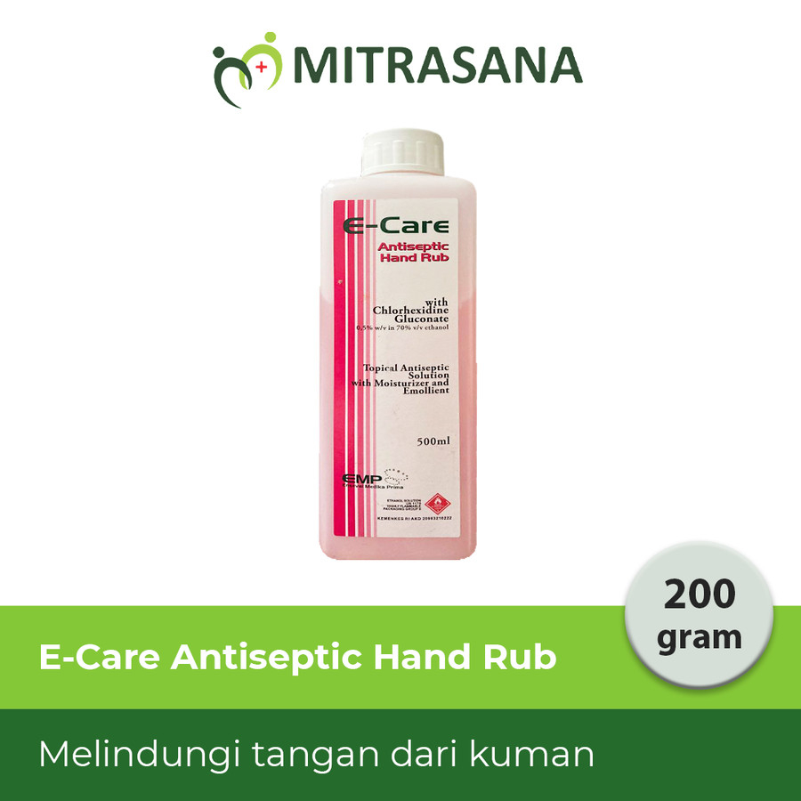 Antiseptic E-Care HAND RUB 500 ML