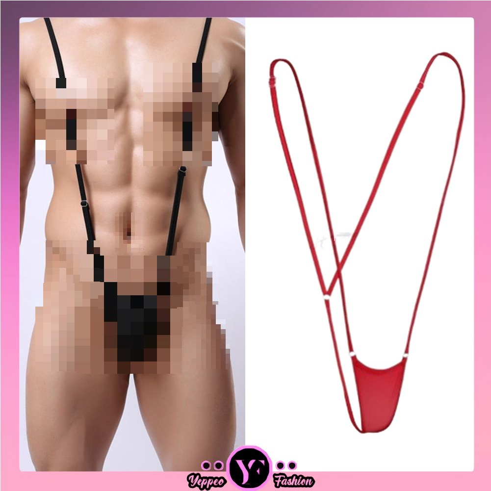 •YF• CD1103 Celana Dalam Laki laki Tali Bahu Lingerie G String Pria Men Sexy