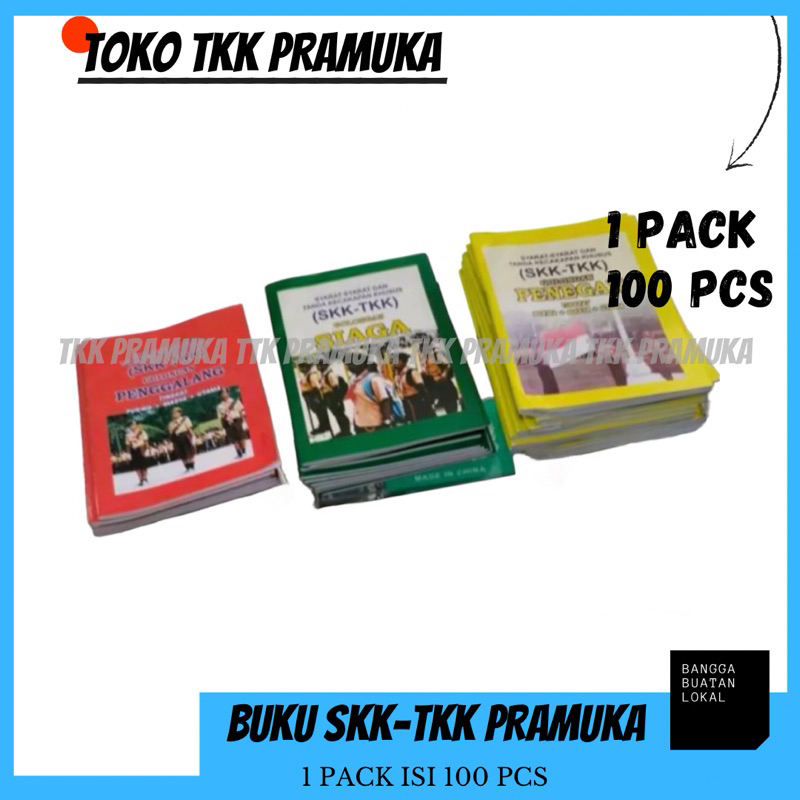 

Buku Skk Tkk pramuka / buku skk pramuka perpack isi 50-100 pcs