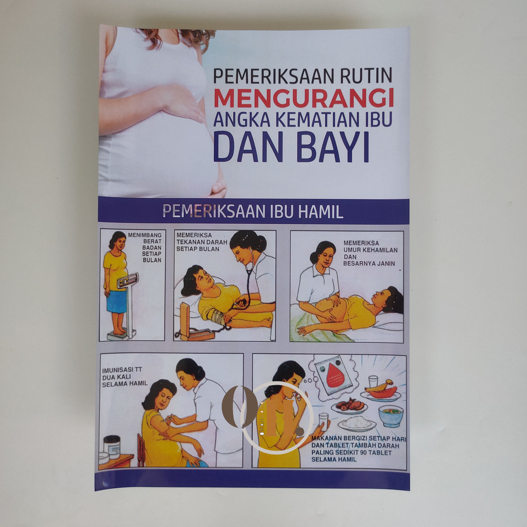 Poster Kebidanan - Poster Pemeriksaan Ibu Hamil - Poster Ibu dan Anak - Poster Kehamilan