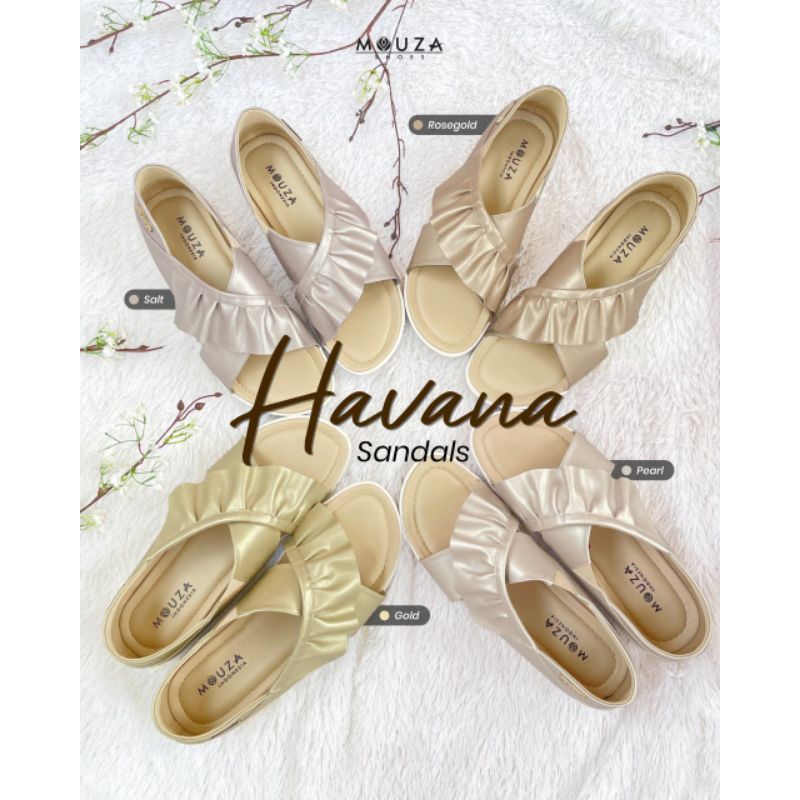 Sandal sepatu lucu keren Havana by mouza