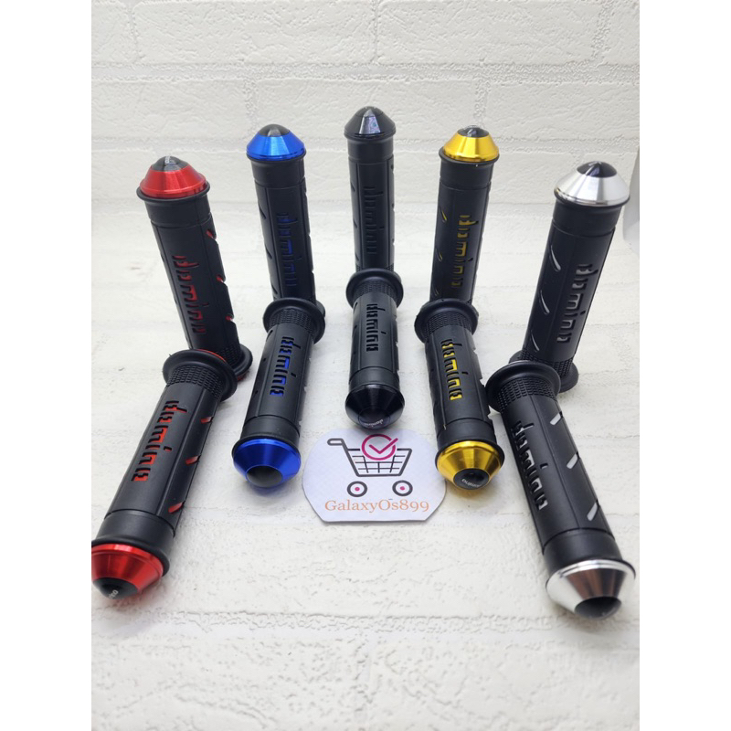 Handgrip plus Jalu Stang CNC Lancip Universal Semua Motor