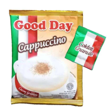 

Good Day Cappuccino Renceng 10x25 gram