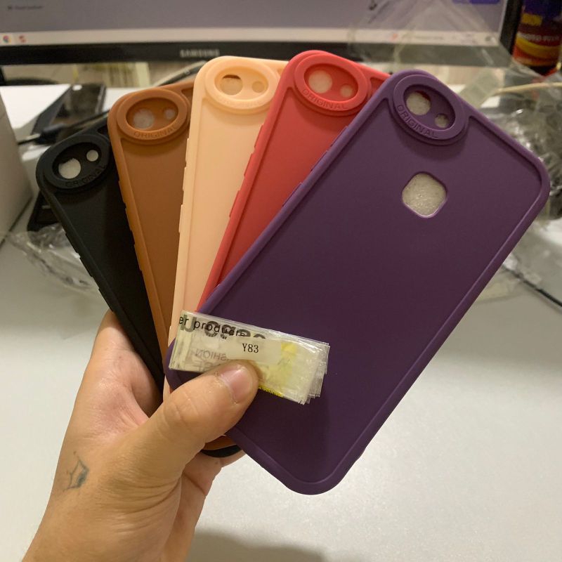 SOFTCASE PREMIUM ORIGINAL CASE VIVO Y30 Y30i Y50 Y35 Y51 Y53 Y71 Y81 Y83 Y91 Y95 Y91C Y1S - UA