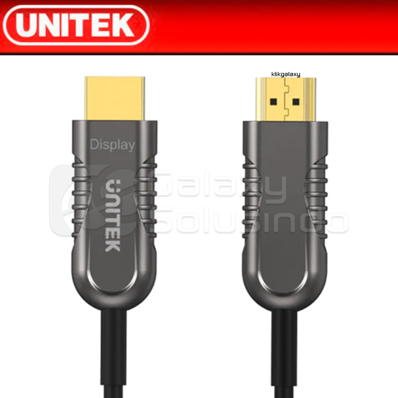 UNITEK Y-C1031BK ULTRAPRO Fiber Optic HDMI to HDMI 4K 60Hz 30M