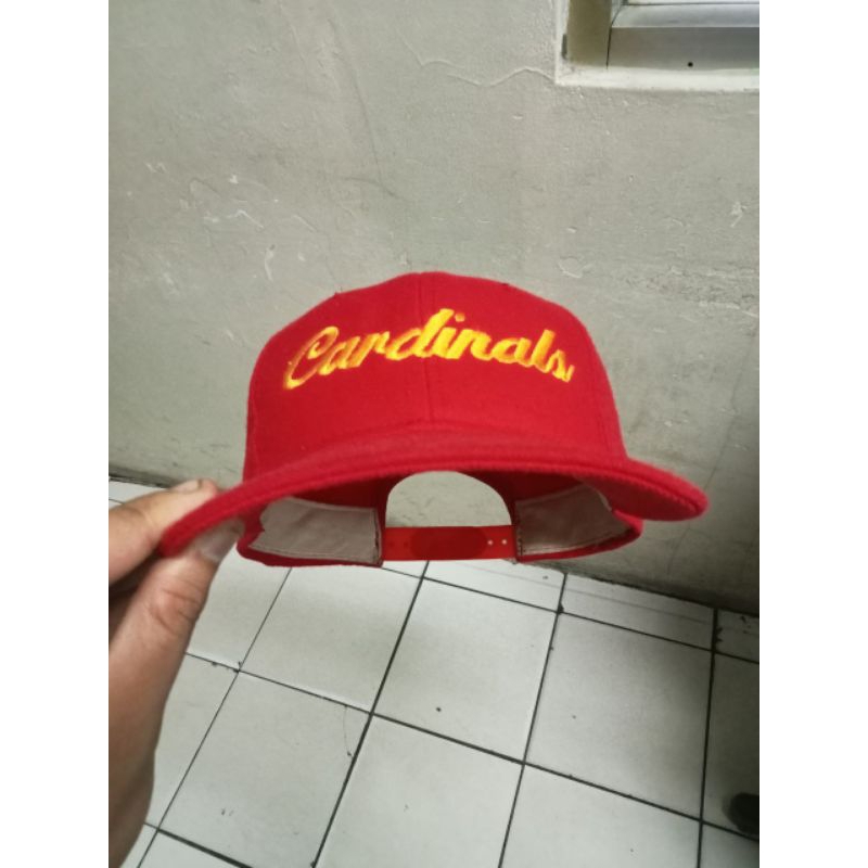 topi MLB cardinals script vntg