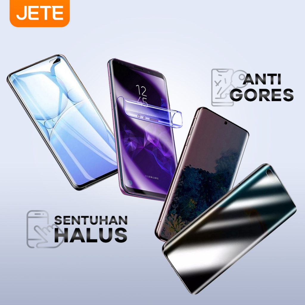 Anti Gores HP Hydrogel - Screen Guard Protector Hydro Gel JETE Handphone XIAOMI REDMI NOTE 10S