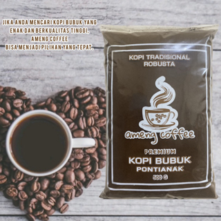 

KOPI VIRAL 1kg KOPI AMENG Coffee shop kopi bubuk legendaris Ameng asli pontianak KHUNTIEN PILIHAN KOPI ROBUSTA