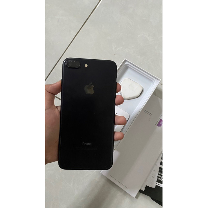 Iphone 7+ 256GB Black matte Second Pemakaian pribadi