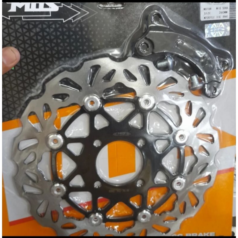 piringan cakram depan mio sporty ukuran 260mm