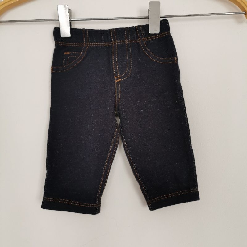 Preloved Carter's Jeans Baby Unisex size NB-3M