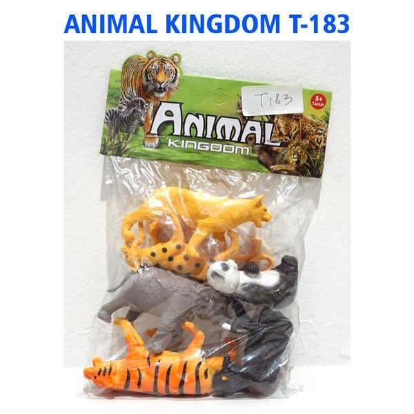 [T183] MAINAN EDUKASI ANAK WILD ANIMAL KINGDOM ISI 6pcs FIGURE BINATANG