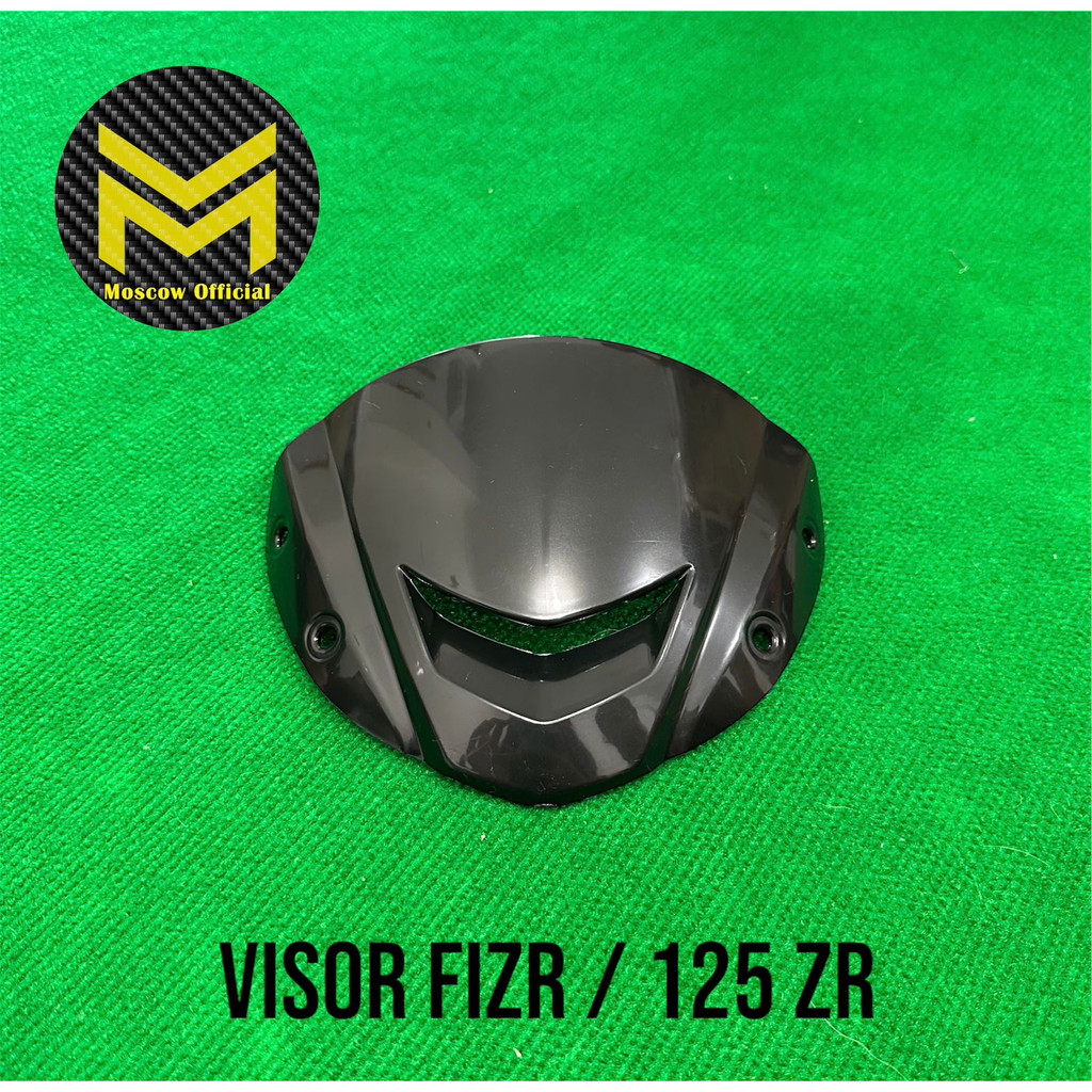 VISOR  F1ZR 125ZR 125Z PNP BAHAN ABS ANTI CRACK ORIGINAL MOSCOW ANEKA WARNA WINSIL YAMAHA X1 FIZR F1Z R F125ZR SATRIA HIU 2T 2 TAK 2TAK JUPITER Z Z1 VEGA R ZR MIO S GT J SMILE SUPRA FIT FROCE ONE 1 WINDSHIELD BATOK DEPAN PISOR F1Z R