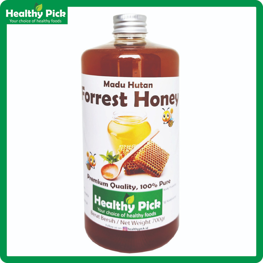 

Madu Hutan Murni 100% Pure Raw Forest Honey Sarang Alami 700gr 500ml