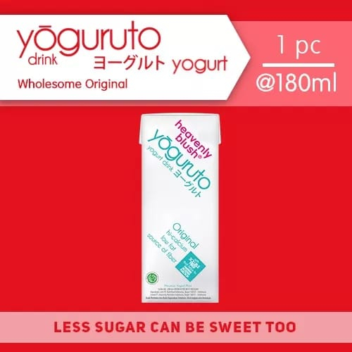 HEAVENLY BLUSH YOGURUTO YOGURT DRINK 180ML | HEALTHY DRINK LESS SUGAR TINGGI KALSIUM