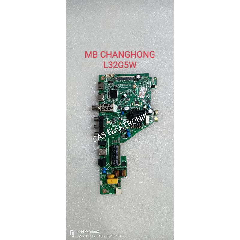 MB MOTHERBOARD MAINBOARD MESIN TV LED CHANGHONG 32 L32G5W L32G5 W L 32G5W L 32G5 W DIGITAL