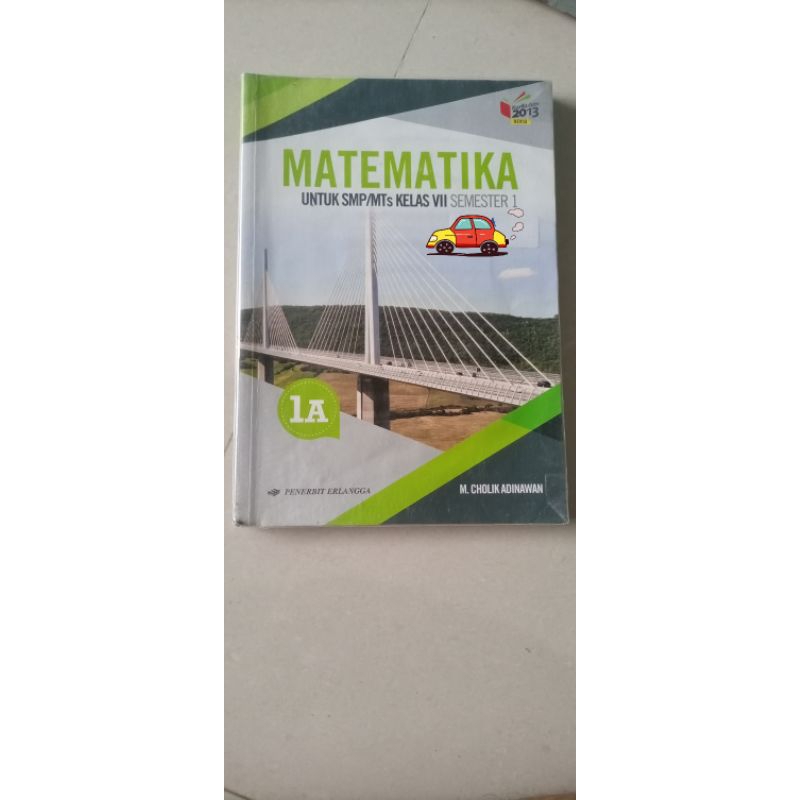 

Buku Matematika kelas 7 (smstr 1) penerbit Erlangga