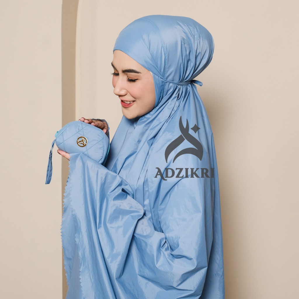 ADZIKRI - Mukena Dewasa Premium Mini Travel Jumbo Safara