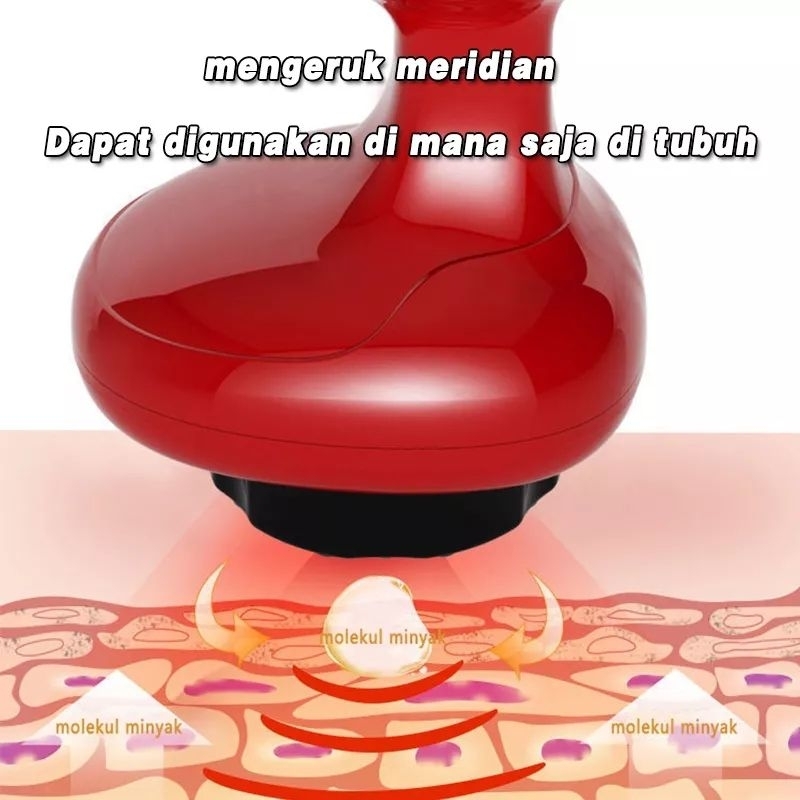 ALAT KERIK KEROKAN BEKAM ELEKTRIK MASSAGE SCRAPING ELEKTRIC FISIOTERAPI