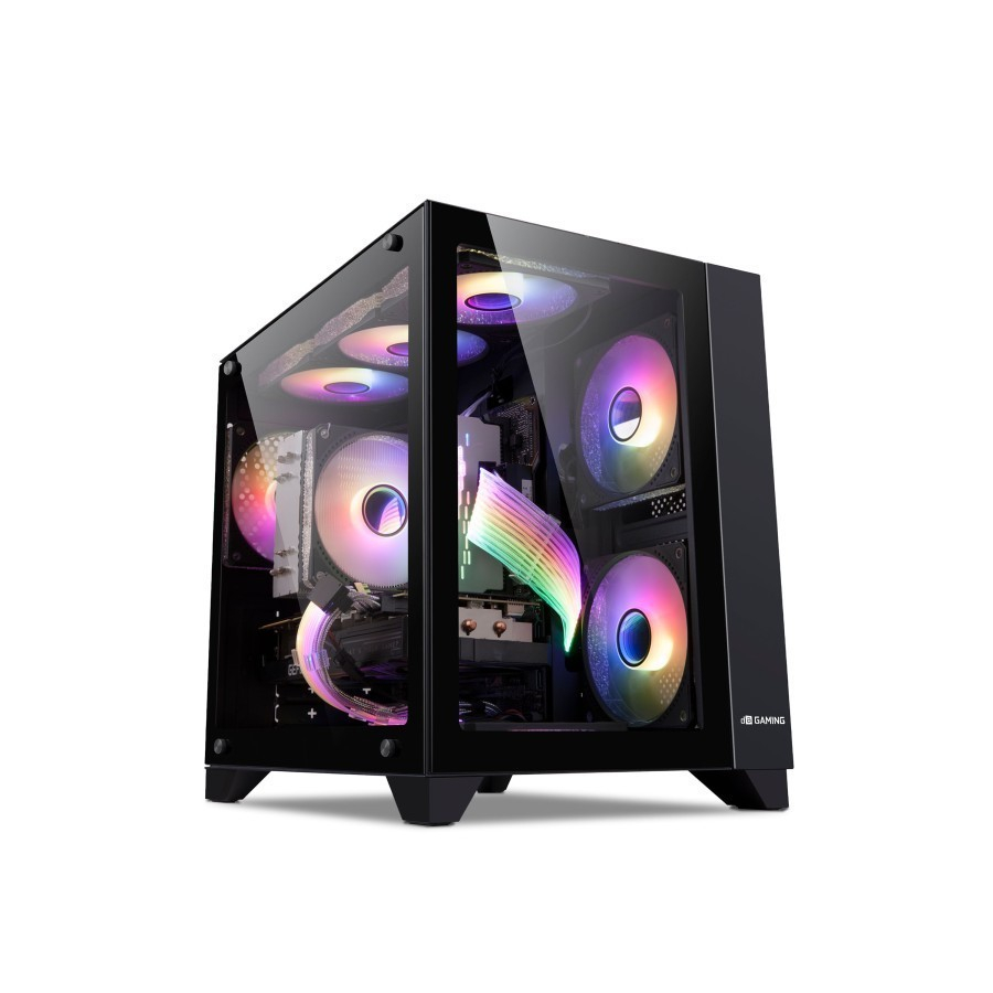 Digital Alliance N30S Tempered Glass Mid-Tower Gaming Case - M-ATX