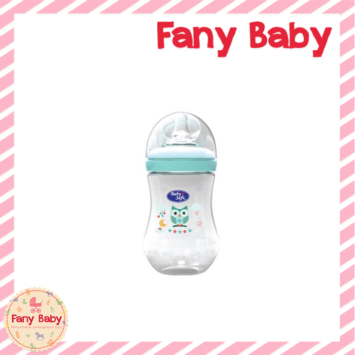 BABY SAFE BOTTLE WIDE NECK 250ML  [ P12WN05 ]