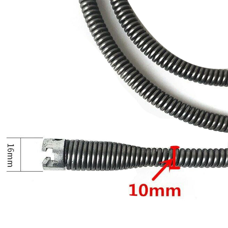 Alat Jepit Kawat Pembersih Saluran Mampet Adaptor Bor Pipa Air wastafel Pipe Cleaner Flexibel Pembersih Kotoran