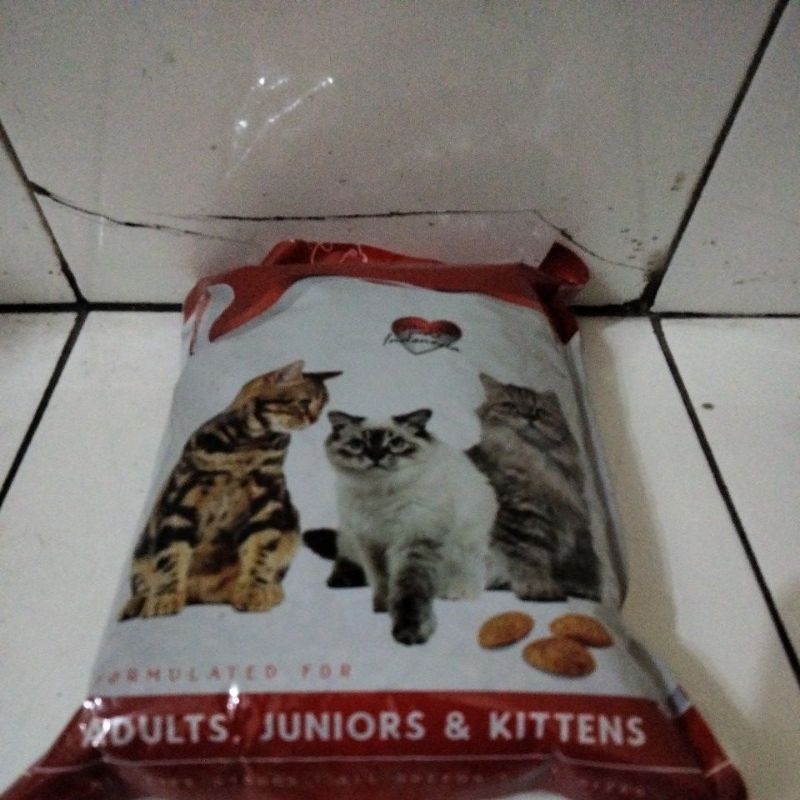 Paket 4 kg Fancy Cat Food Premium all life stage 800 gr x 5 dry food