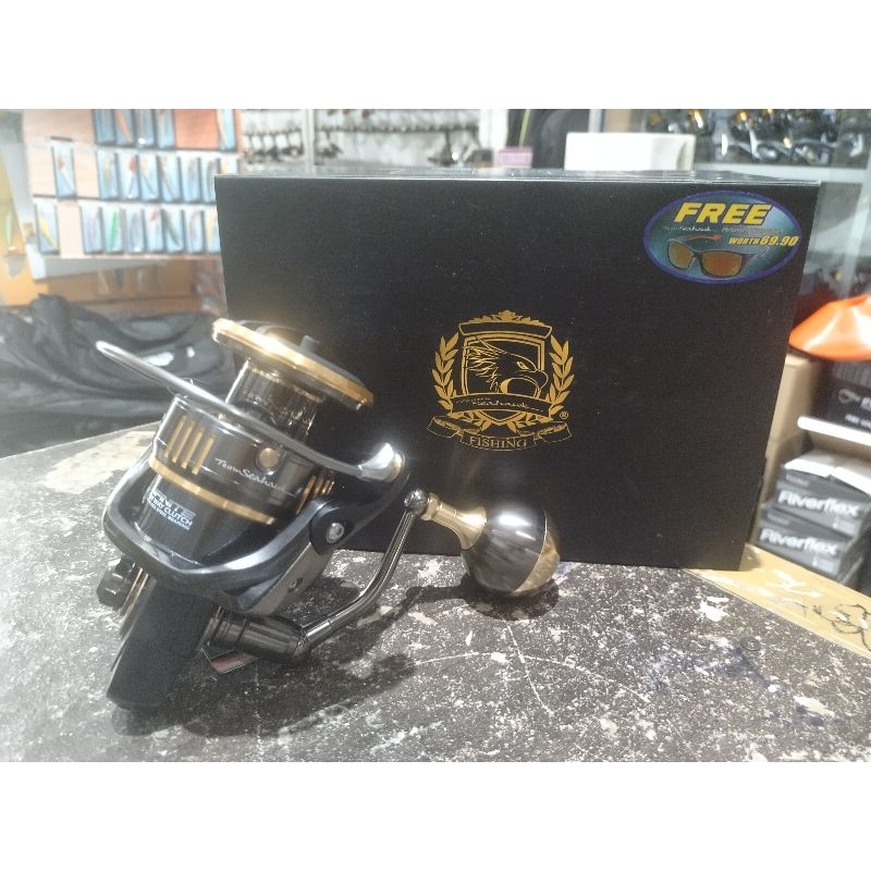 reel team seahawk black gator PG sw 4500 6500 8000