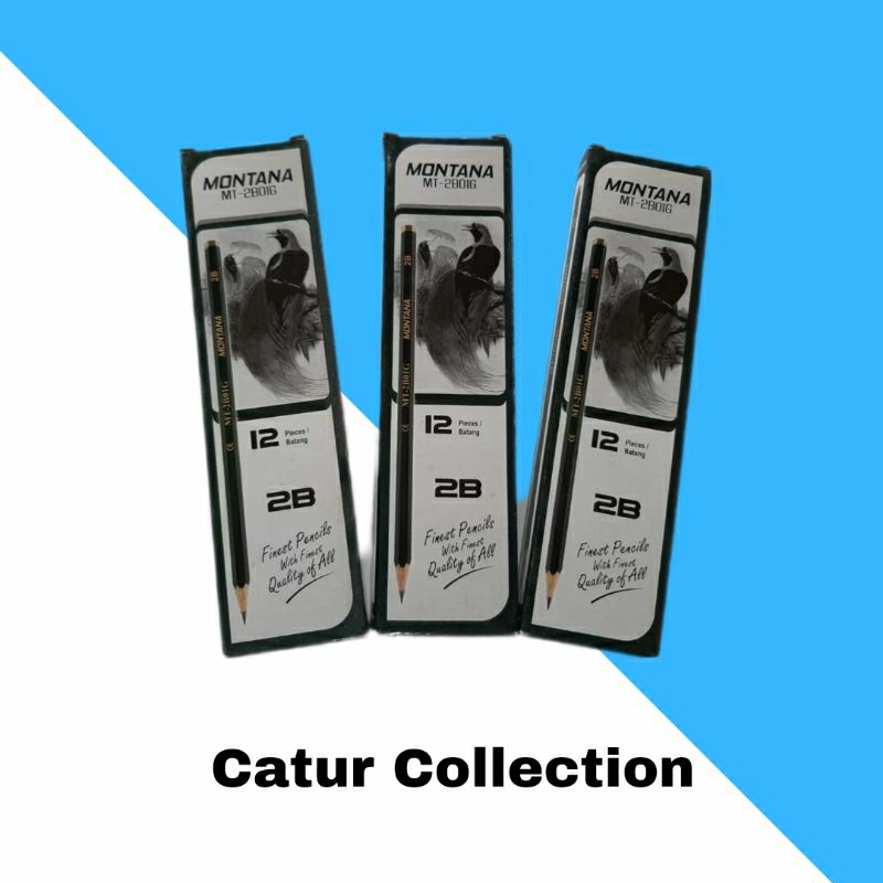

Pensil Montana 2B MT-2B016 (Isi 12 pcs)