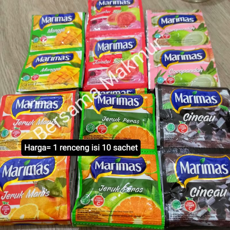 

Marimas minuman serbuk 1 renceng