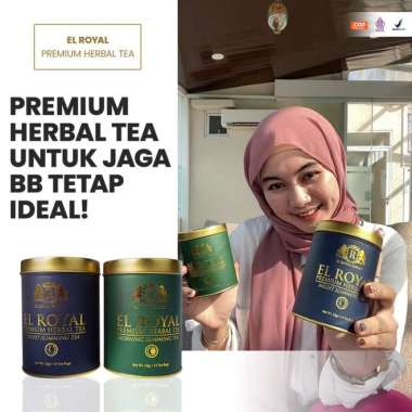 

El Royal Premium Tea / Teh Pelangsing Siang & Malam (1 paket) - BPOM 100% ORIGINAL