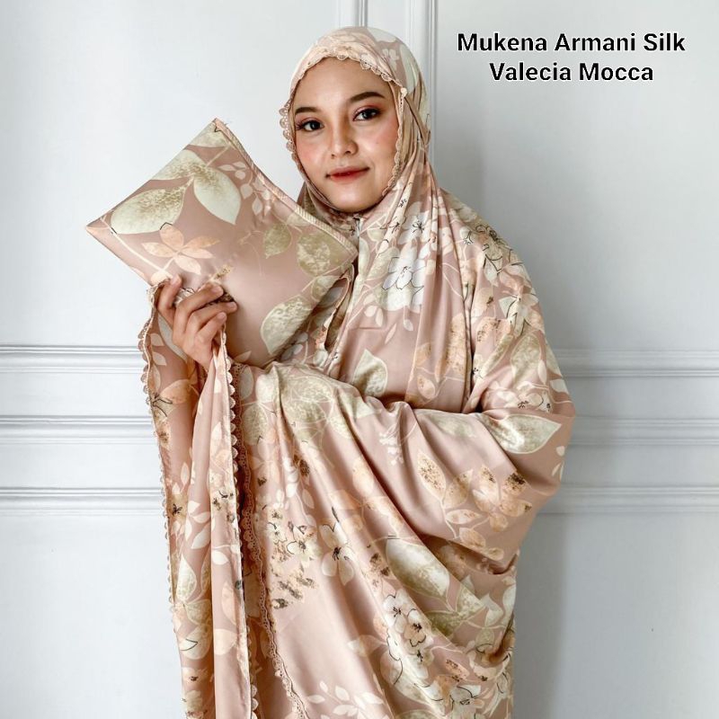 Mukena Armani Silk 2in1 Jumbo Dewasa