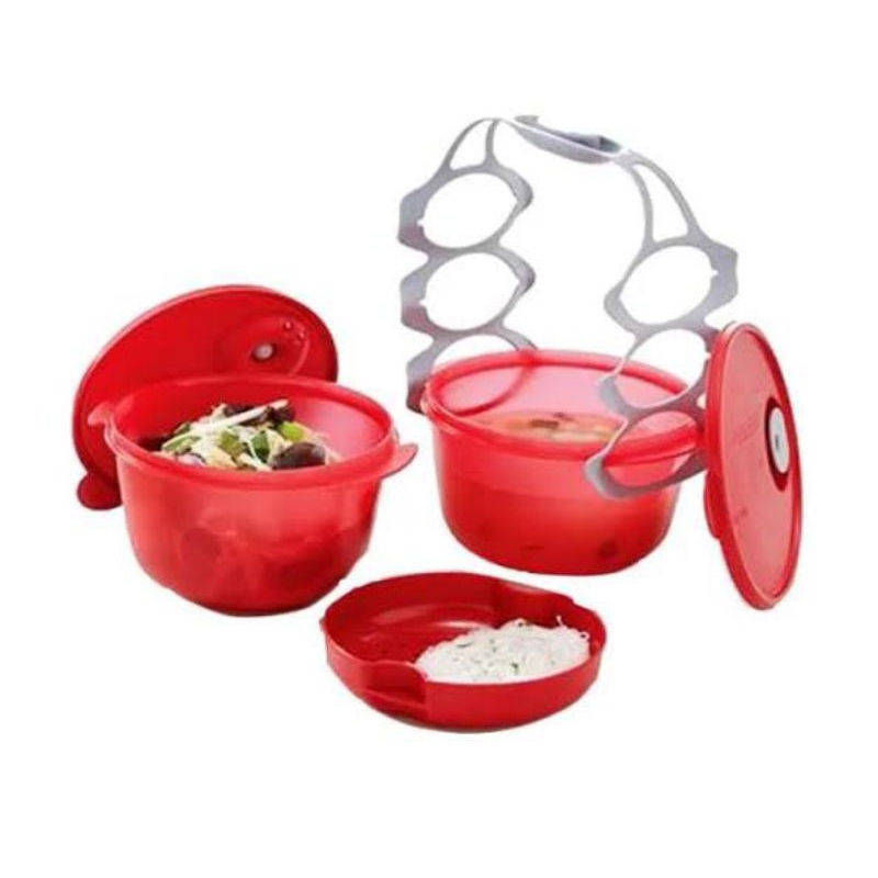 carry all bowl Tupperware cab rantang bulat 2 L cater bowl