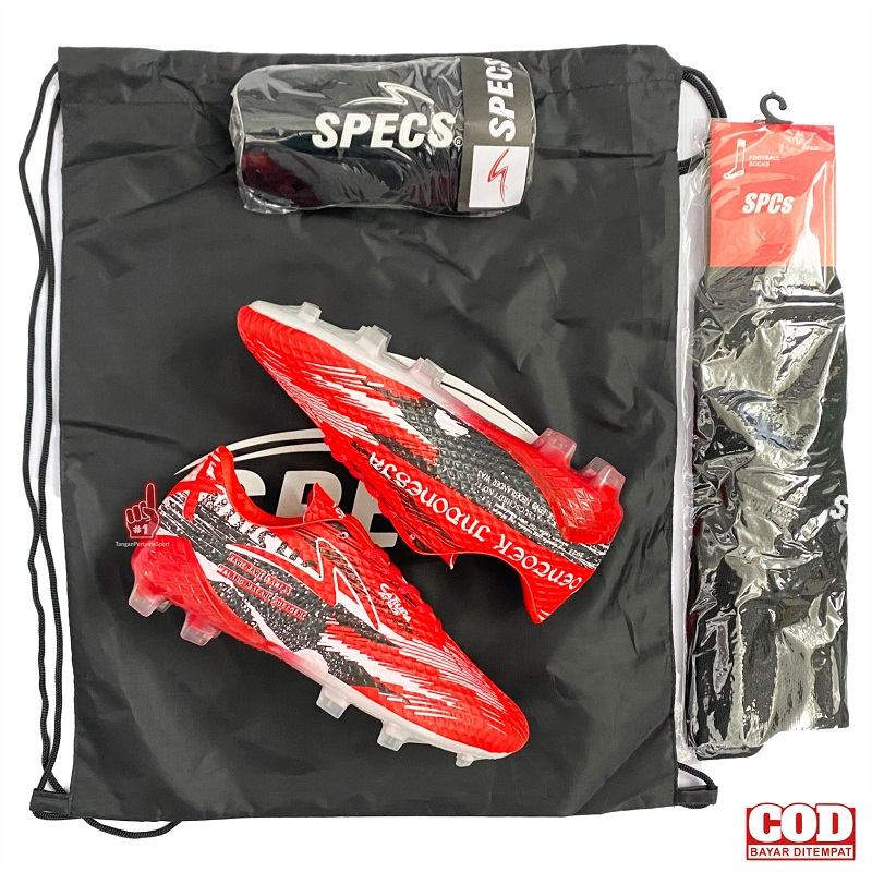 SEPATU BOLA ANAK PREMIUM Rp 88.000 PLUS TAS GYMSAK, KAOS KAKI, DEKER. Sepatu Sepak Bola anak specs a