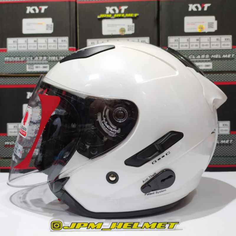 kyt galaxy flat r white solid