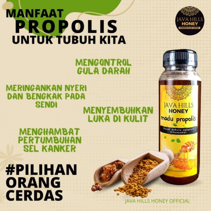 

MADU PROPOLIS JAVA HILLS HONEY