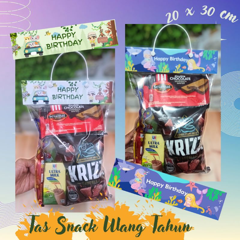 

Termurah !! Plastik Snack Ulang Tahun Label Snack Ulang Tahun Anak