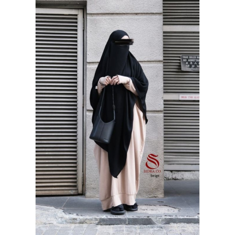 swabaya by sidra/ sweater abaya/ abaya over size / gamis only / TANYAKAN STOK SEBELUM ORDER