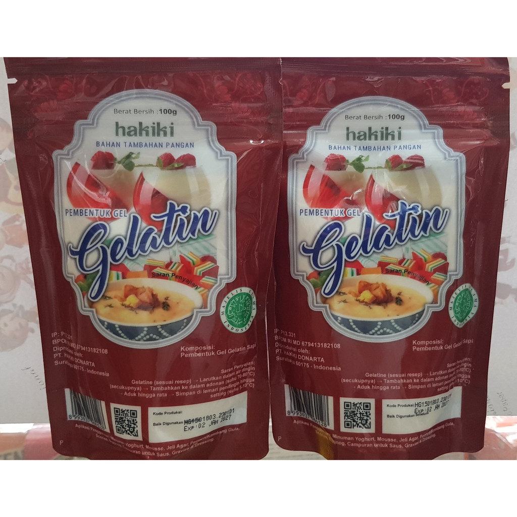 

Gelatin Hakiki Halal 100gram