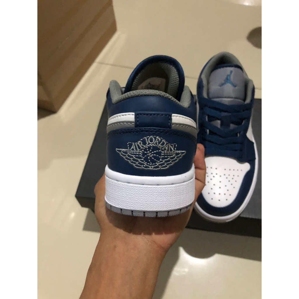 Jordan 1 Low True Blue, 100% Real Pic.