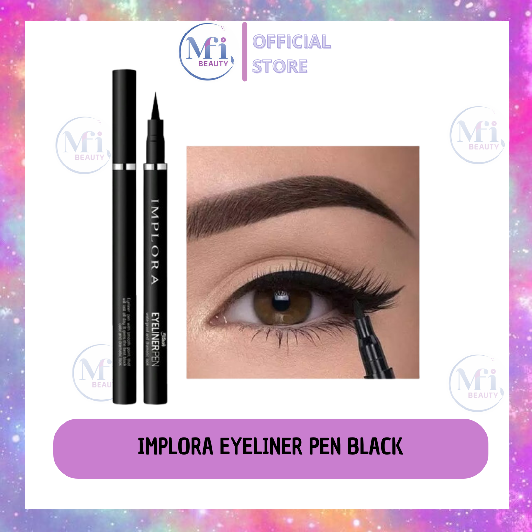 MFI - IMPLORA Eyeliner Pen Black | Netto 1.7g