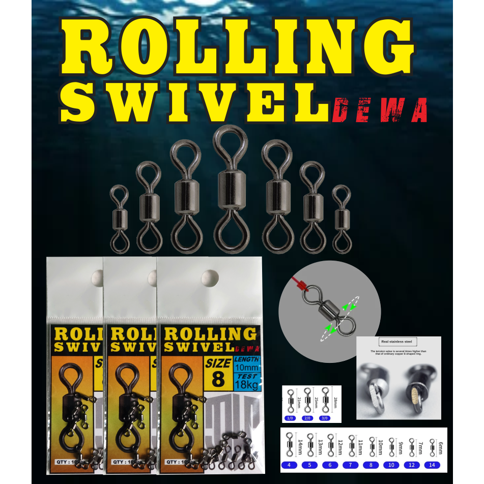 ROLLING SWIVEL / KILI KILI PANCING